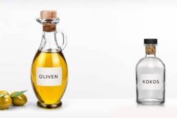 Eine kleine Öl-Kunde – Dos and Dont’s 5 gesundes Öl zum Abnehmen: Olivenöl in einer Schale