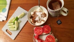 Neues von Sophie: Grippe und trotzdem durchgehalten 5 Sophies Frühstück in der Sanguinum Stoffwechselkur